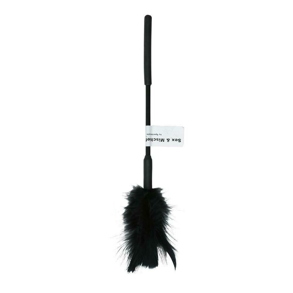 SEX &amp; MISCHIEF Feather Tickler - Black