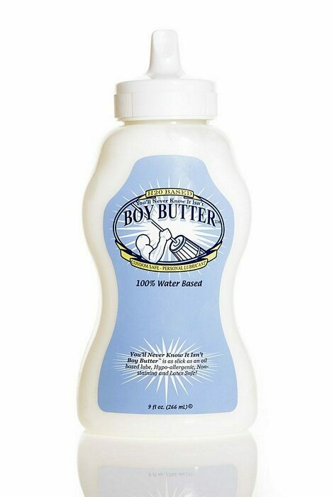 BOY BUTTER H2O  9 Oz Squeeze Bottle