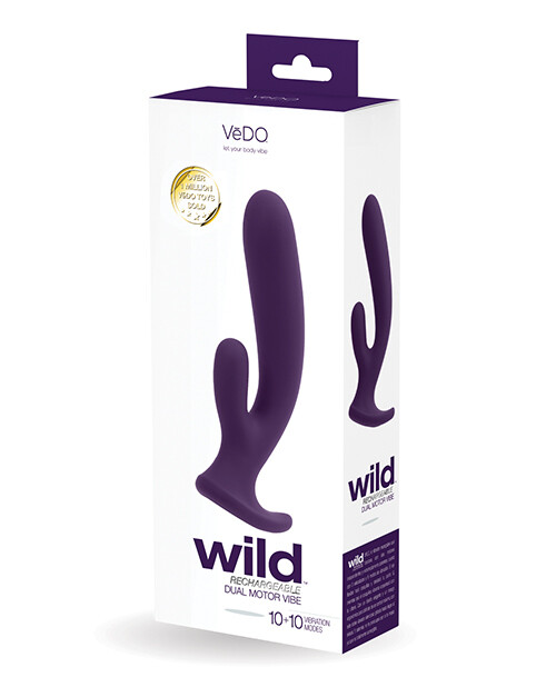 VEDO Wild Dual Vibe - Purple (Rechargeable)