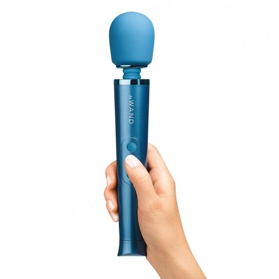LE WAND Petite Body Wand - Blue (Rechargeable)