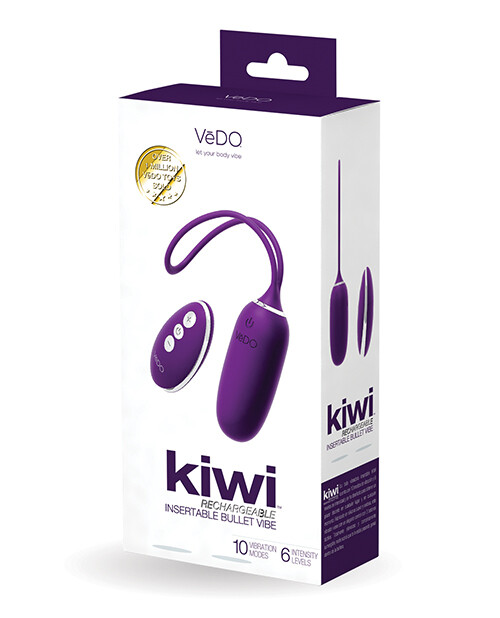 VEDO Kiwi Bullet - Purple (Remote Control)