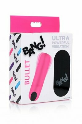 BANG! Bullet Vibe - Pink (Remote Control/Rechargeable)