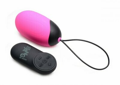 BANG! XL Vibrating Egg - Pink (Rechargeable/21 Functions)