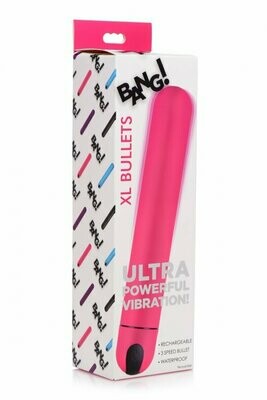 BANG! XL Vibrating Bullet - Pink (No Sleeve)
