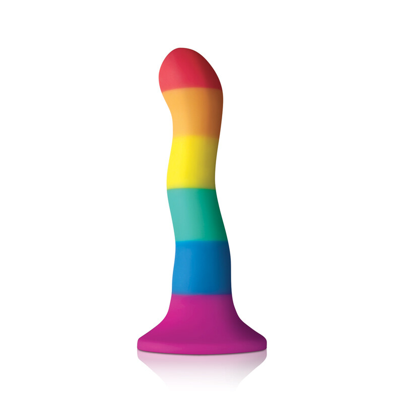 COLOURS PRIDE Waves Dildo 6"
