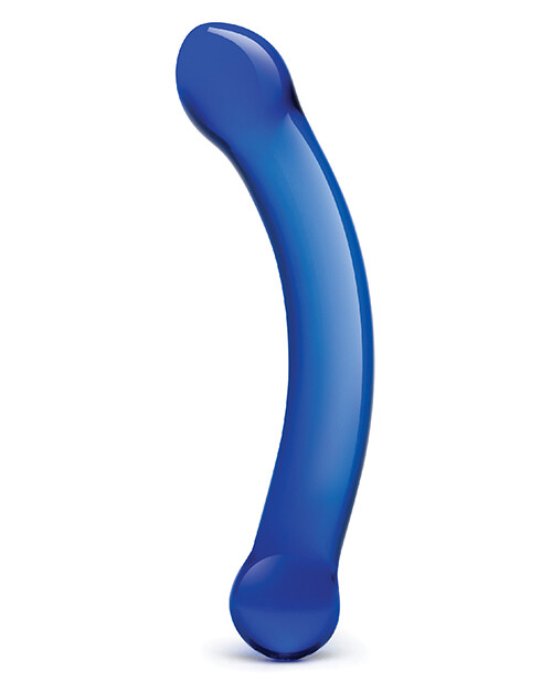 GLAS Curved Glass G-spot Dildo 6&quot;