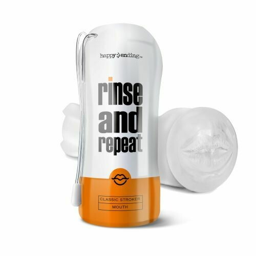 HAPPY ENDING Rinse &amp; Repeat Classic Stroker &quot;Mouth&quot;