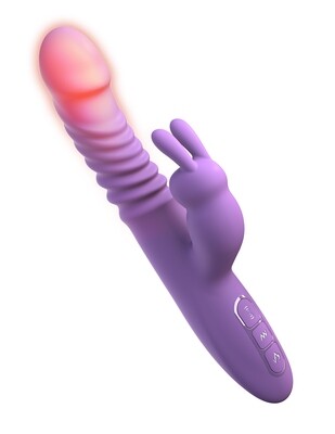 FANTASY Thrusting Rabbit w/ Warming (Rechargeable)