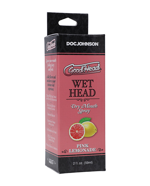Goodhead Dry Mouth Spray &#39;Pink Lemonade&#39; - 2 Oz