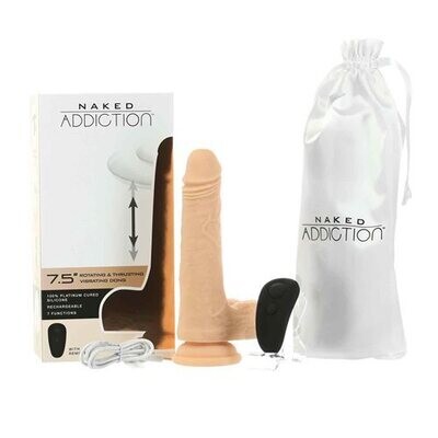 NAKED ADDICTION The Freak Vibrating Rotating & Thrusting Dong