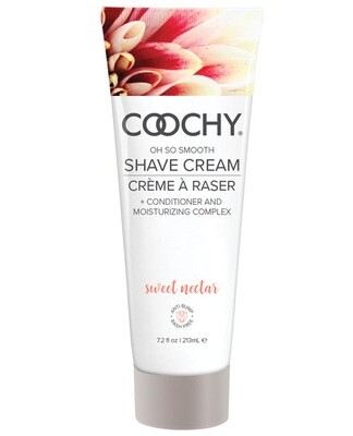Coochy Shave Cream Sweet Nectar 7.2 Oz
