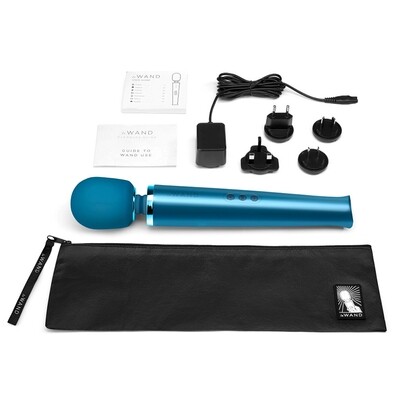 LE WAND Pacific Blue Full Sized Wand (Rechargeable)
