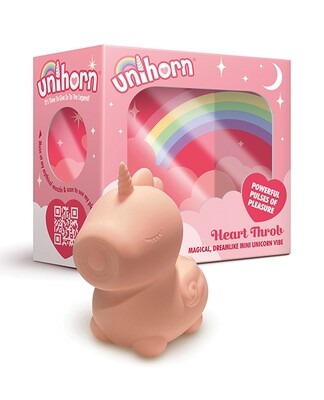 Unihorn Heart Throb Pulsing Vibrator (Rechargeable)