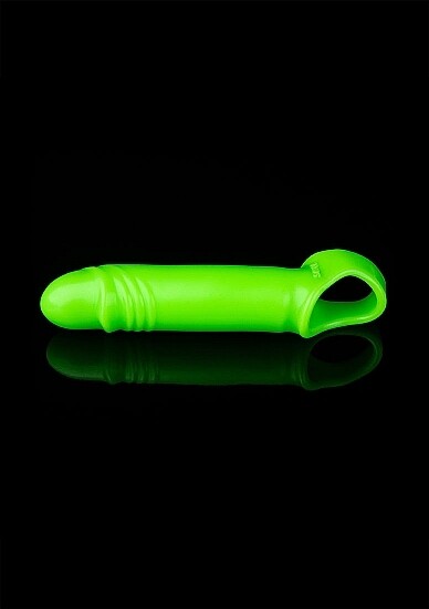 OUCH Smooth Stretchy Sleeve Glow In The Dark 6&quot;