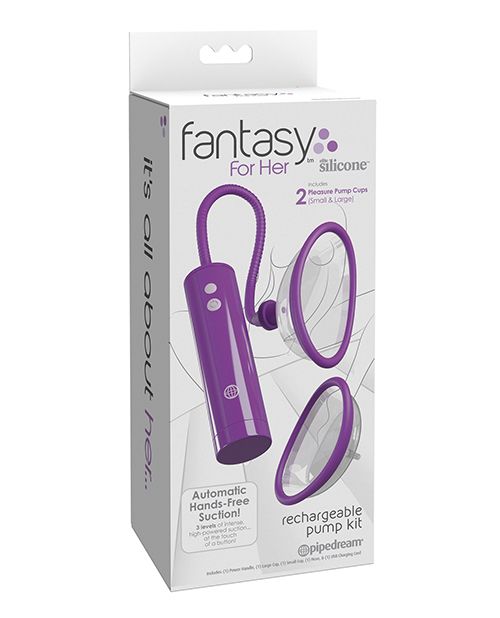 FANTASY For Her Rechargeable Pleasure Pump Kit