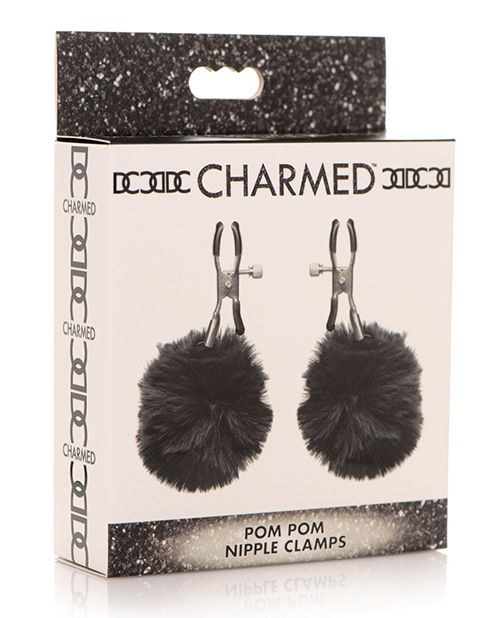 XR BRANDS Pom Pom Nipple Clamps