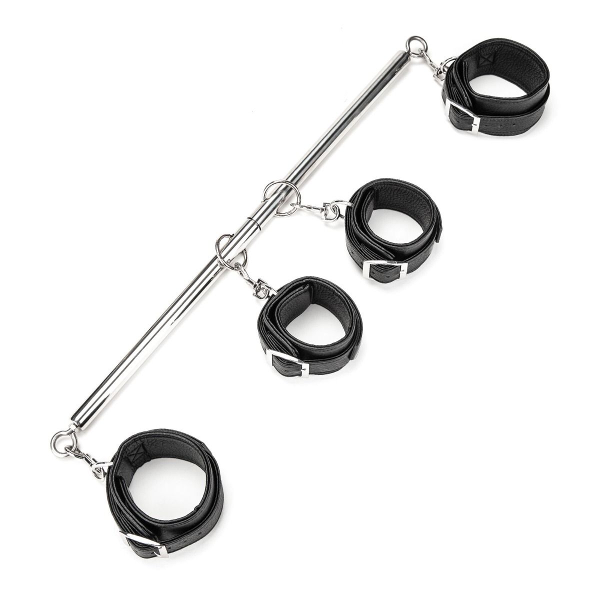 LUX FETISH 4 Cuff Expandable Spreader Bar Set