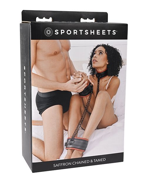 SPORTSHEETS Saffron Chained &amp; Tamed