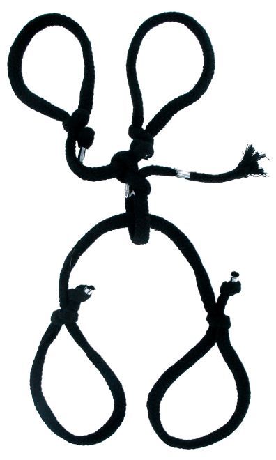 FETISH FANTASY Silk Rope Hogtie