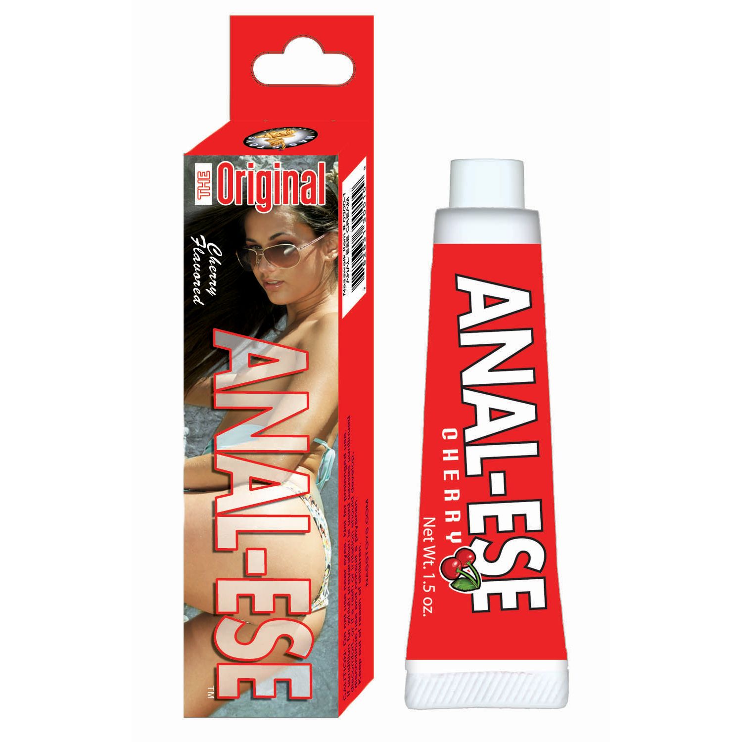 Anal- Ese Cream Cherry 1.5 Oz