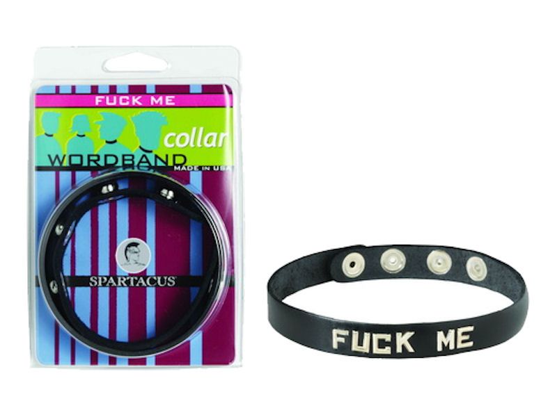 SPARTACUS Collar - Fuck Me