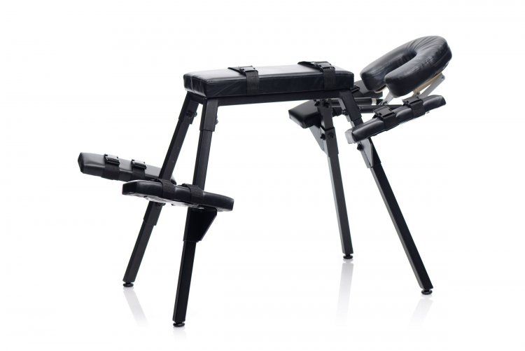 MASTER SERIES Obedience Extreme Sex Bench W Straps