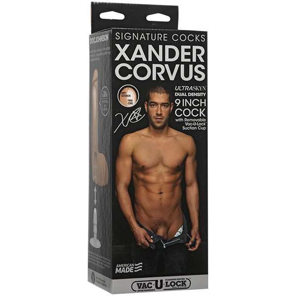 Signature Cocks Xander Corvus 9&quot;