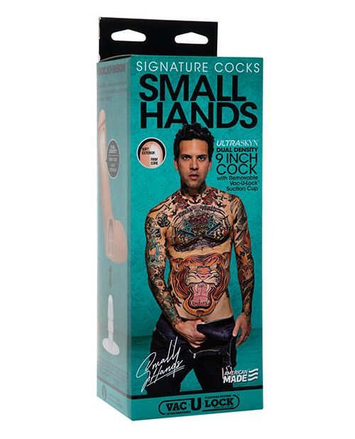 Signature Cocks Small Hands Ultraskyn 9&quot;