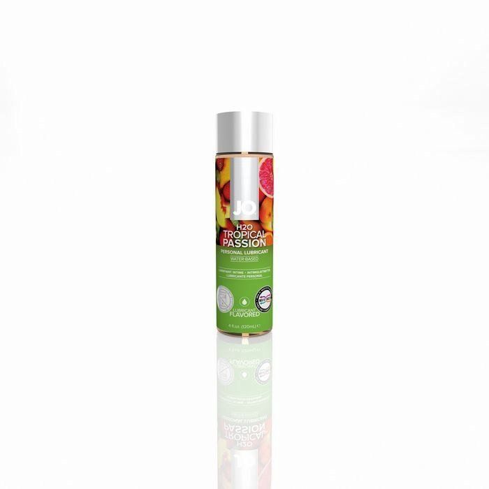 JO H2O Tropical Passion Flavored Lube 4 Oz