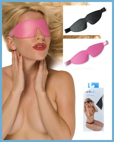 KINKLAB Black Padded Blindfold