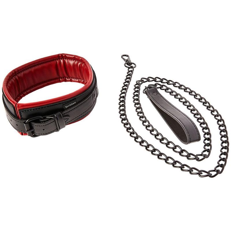 SPORTSHEETS Saffron Collar &amp; Leash