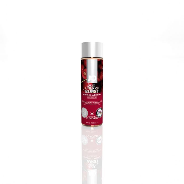 JO H2O Cherry Burst Flavored Lube 4 Oz