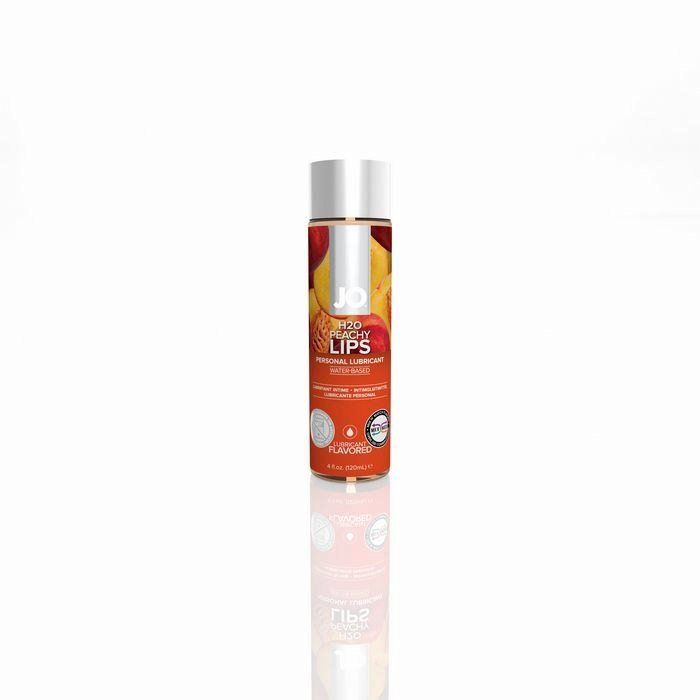 JO H2O Peachy Lips Flavored Lube 4 Oz