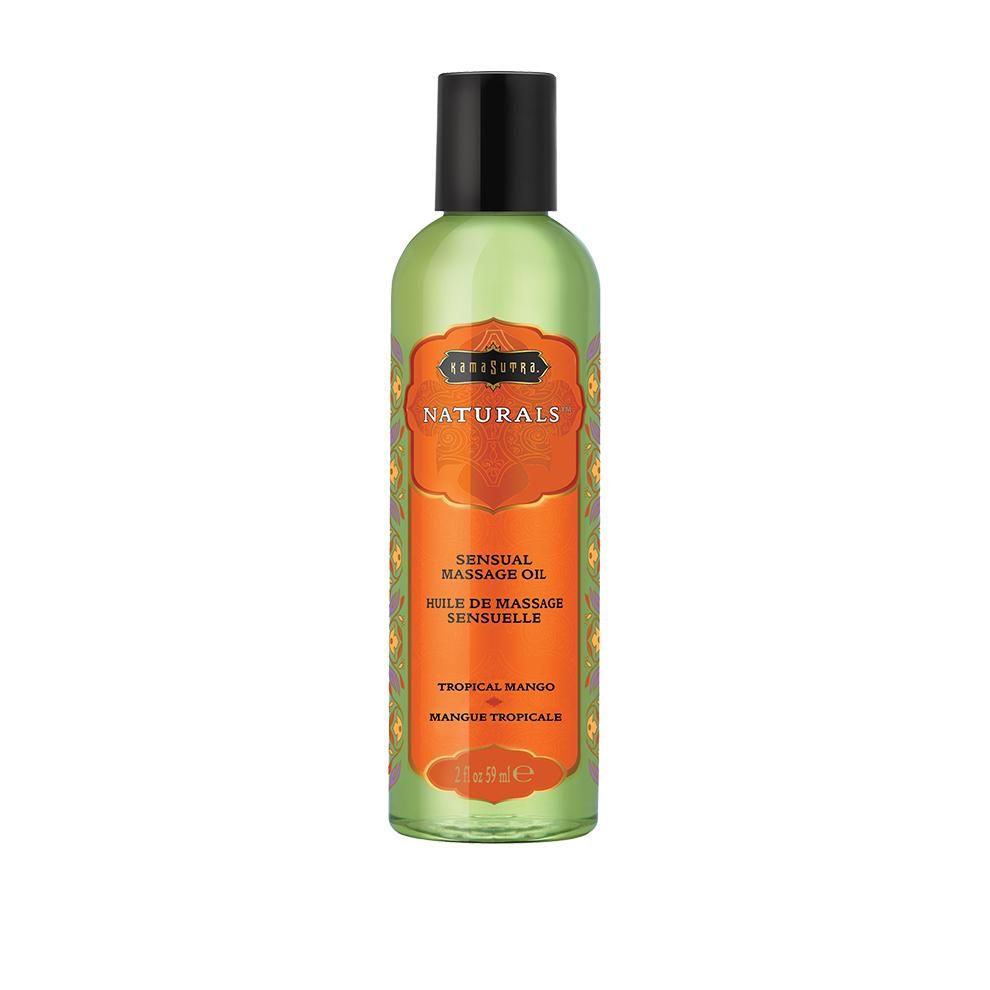 KAMA SUTRA Massage Oil Natural Tropical Mango 2fl Oz