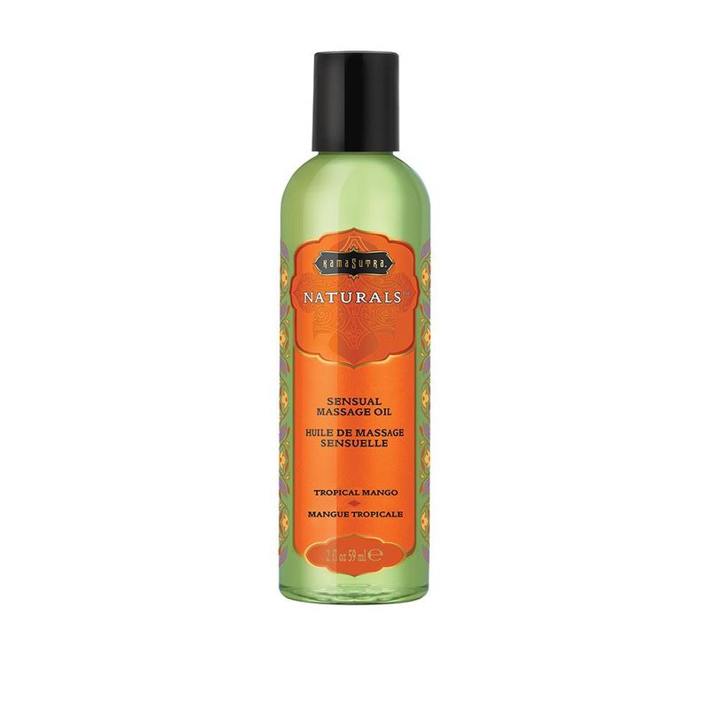 KAMA SUTRA Massage Oil Natural Tropical Mango 2fl Oz
