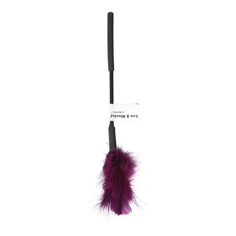 SPORTSHEETS Feather Tickler 7in Purple