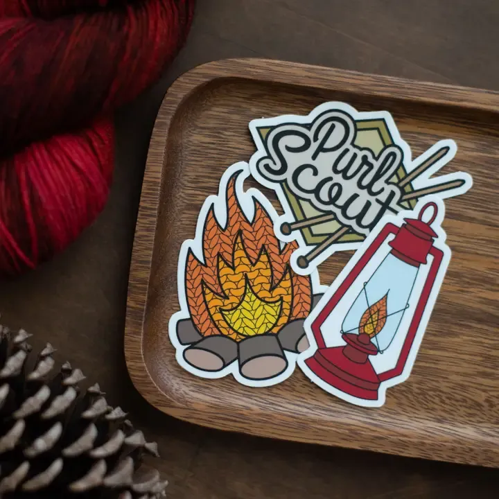 Camp Stitchwood Stickers