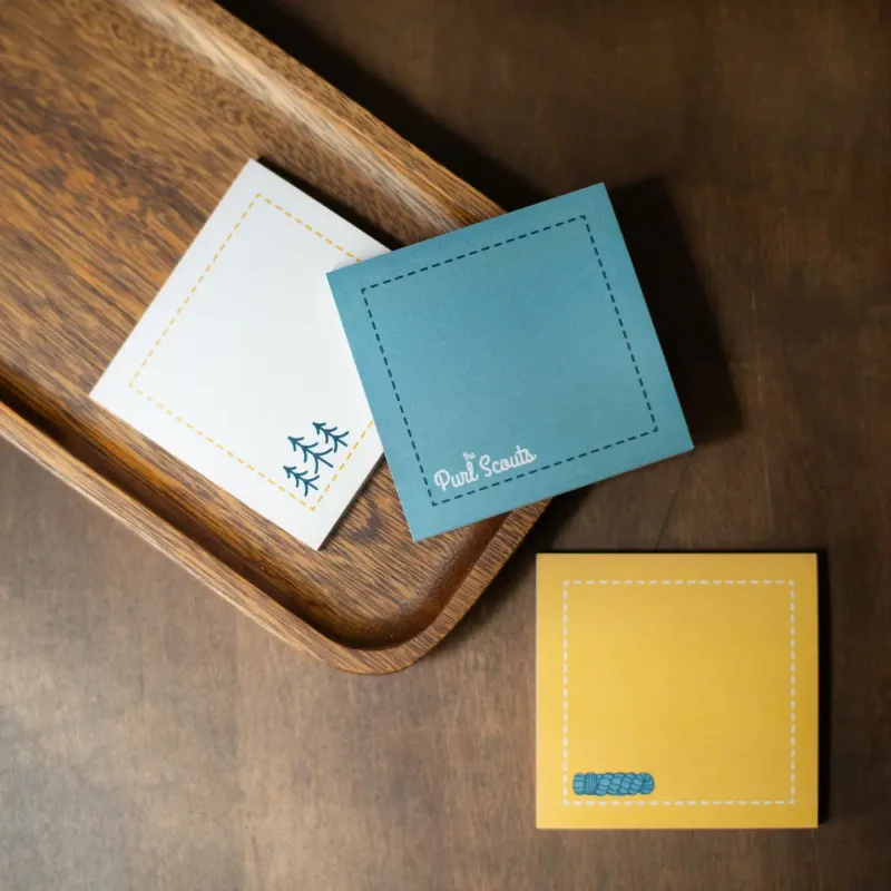 Camp Stitchwood Purl Scouts Note Pads