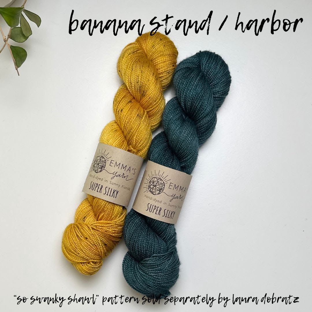 Emma's Yarn So Swanky Drop Ship Kits, Style: Banana Stand/Harbor