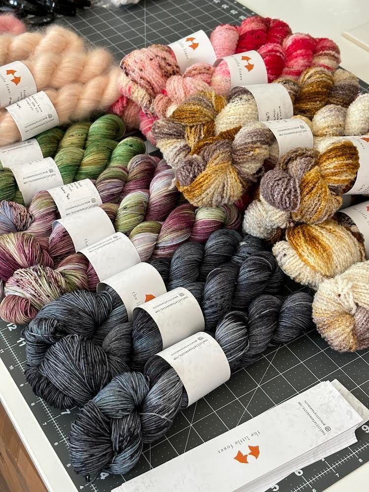 Little Foxes Sock Sets - Fingering