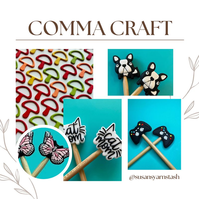 Comma Craft Needle Stoppers