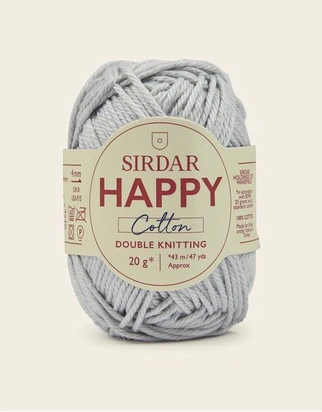 Happy Cotton (47yd/#6), Color: Moonbeam 757