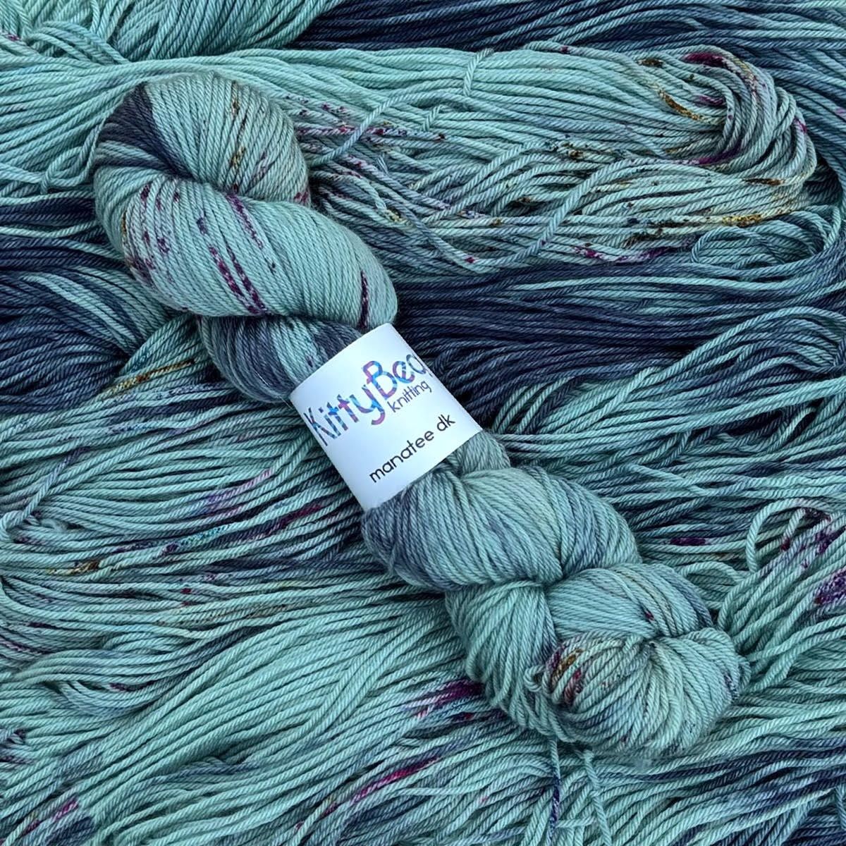 Kitty Bea Manatee DK, Colorway: Stormy Sea