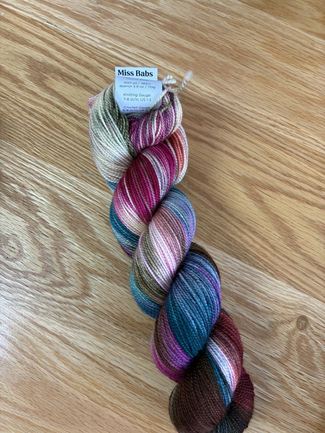 Miss Babs Spring in Virginia, base: Yummy 2-ply