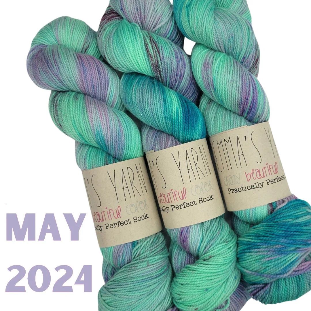 Crazy Beautiful Colorway Practically Perfect Smalls, Colorway: May 24