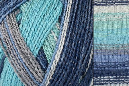 Bamboo Pop Sock Multi, Color: Waves (501)