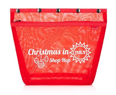 Della Q Christmas in July Snap Bag