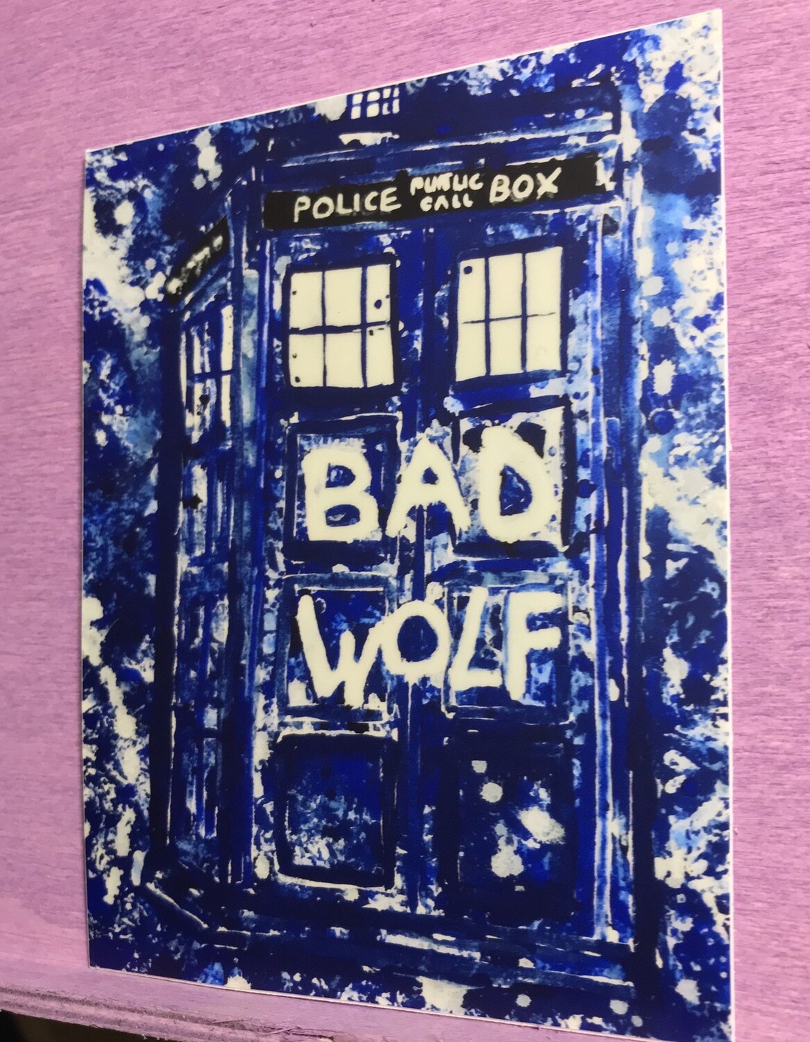 Bad Wolf Sticker