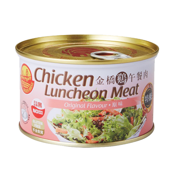 GB CHICKEN LUNCHEON MEAT 金桥(鸡)午餐肉 (340G)