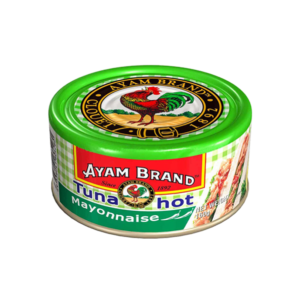 AYAM BRAND TUNA HOT MAYONNAISE 雄鸡牌金枪鱼美乃至(辣) (160G)